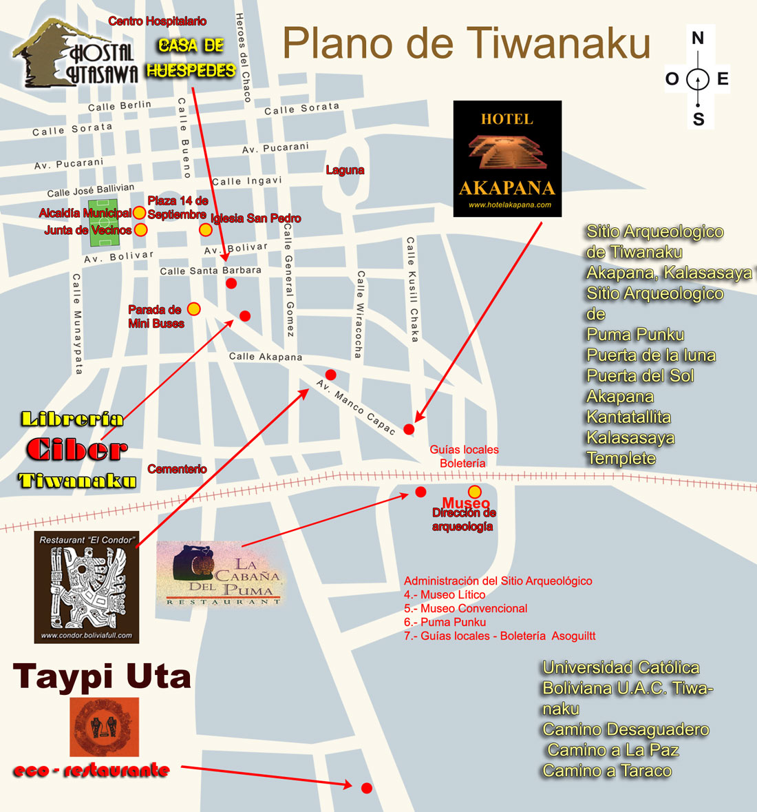 tiwanaku la paz